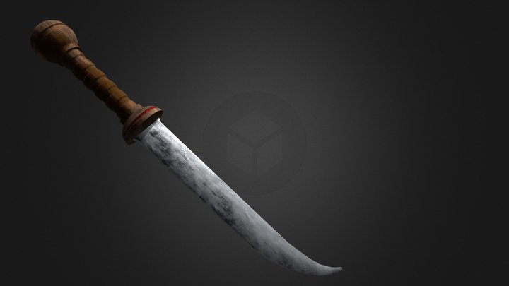 Spartan Sword 3D Model