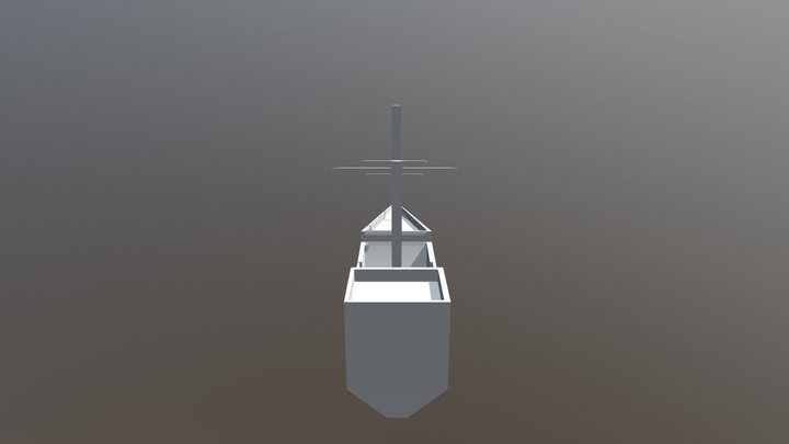Barco Pintado 3D Model