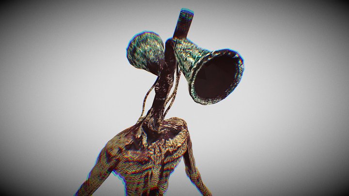 Siren Head (my model) 3D Model