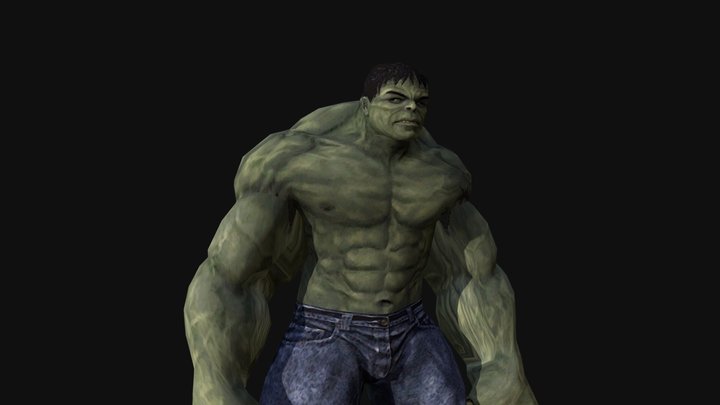 Hulk Idle 3D Model