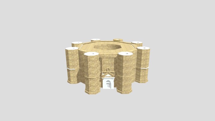 Castel del monte created with sketchup 3D Model