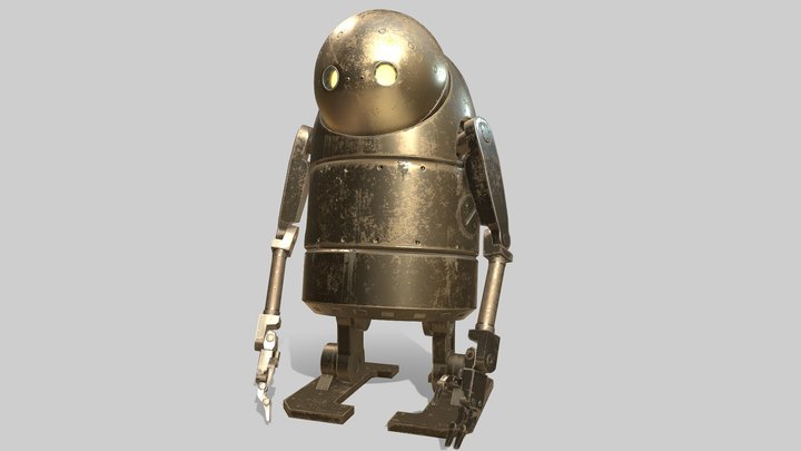 Nier Automata Machine 3D Model