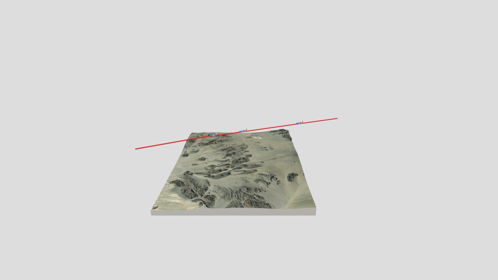 Jim's Flight WN5153 — Sketchfab embed 3D viewer