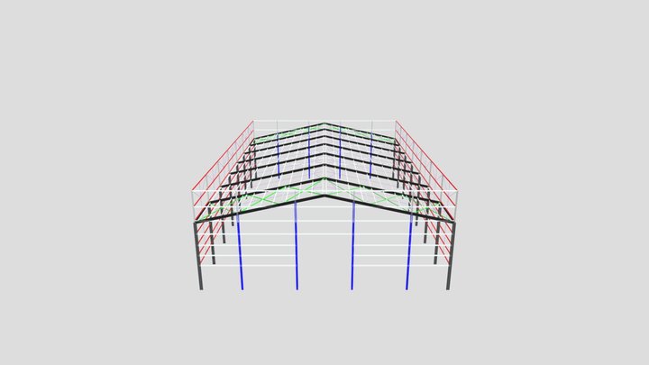 STRUCTURE GMARK GROUPE - ZAGOMETAL M.FRINDI 3D Model