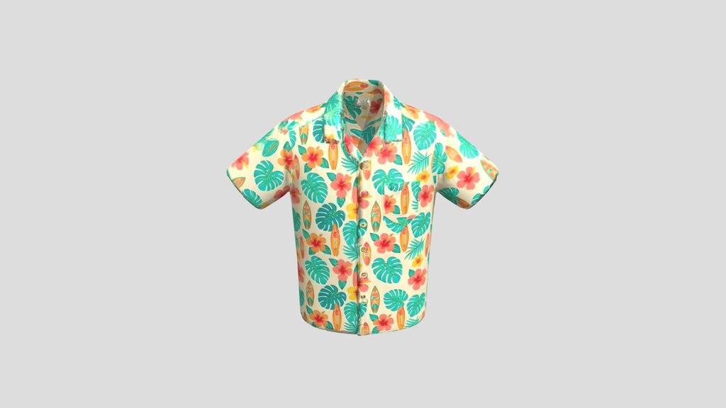 Tropical Paradise Hawaiian Shirt