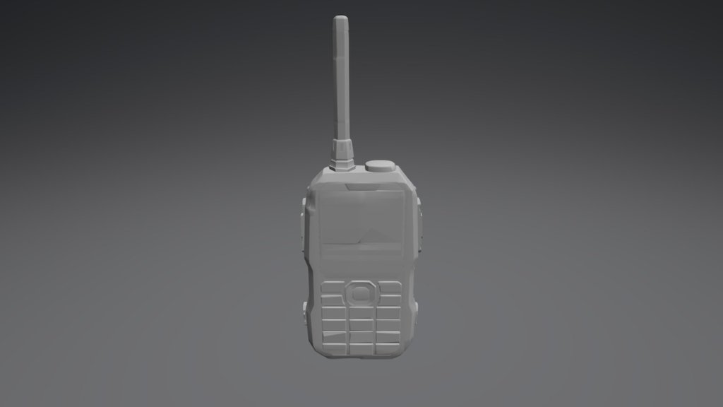 Walkie Talkie Medium Prop Model - 3D model by durhambot [e8fd01d ...