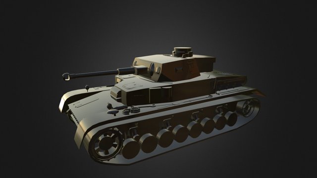 Tank 3D Model