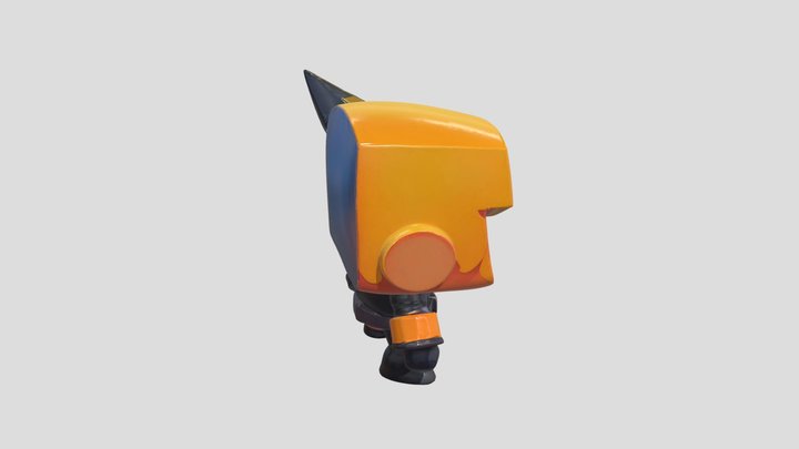 hero mobile game 2 3D Model