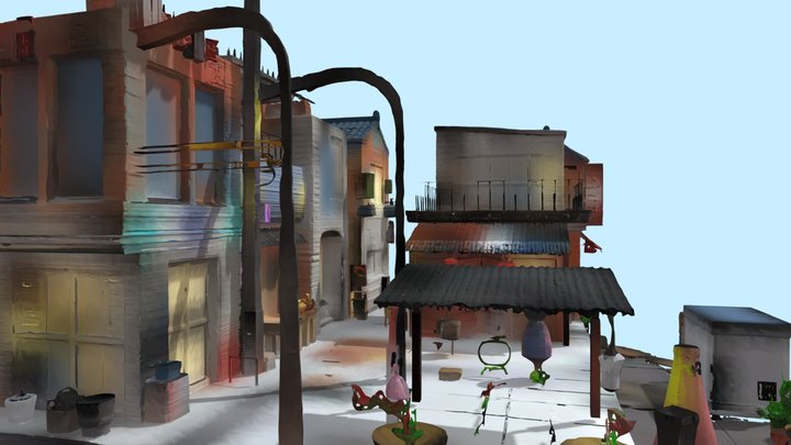 road 3D Model