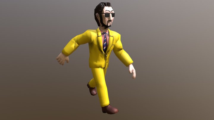 MAN 3D Model