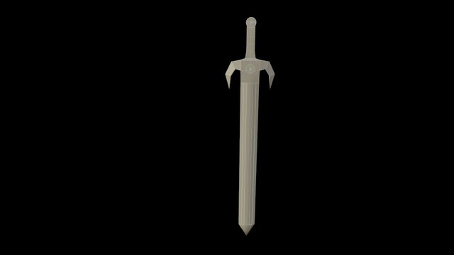 Great Sword 3D Model