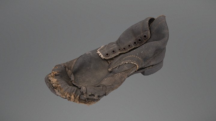 Pracovní bota / Work boot 3D Model