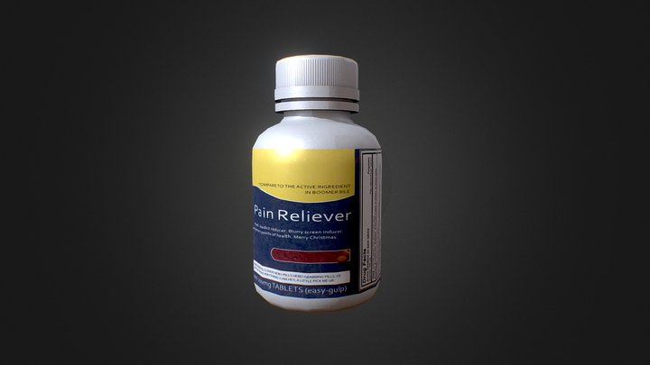 Simple Pain Pills – Kostenloses 3D-Modell STL