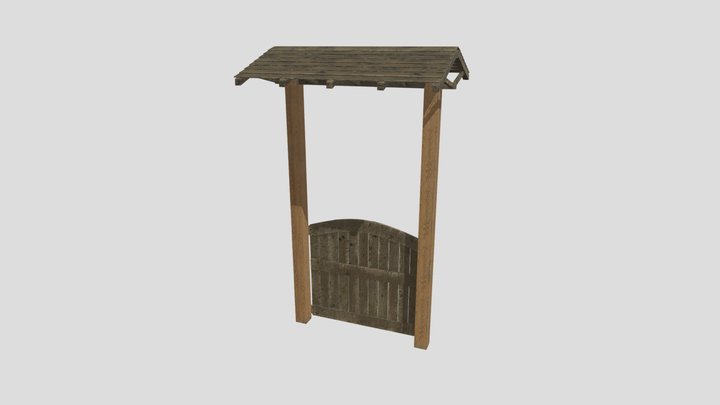 Garden Gate 3D Model