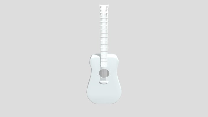 Guitar 3D Model