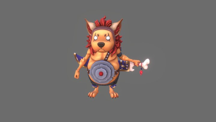 Dungeon Puppy 3D Model