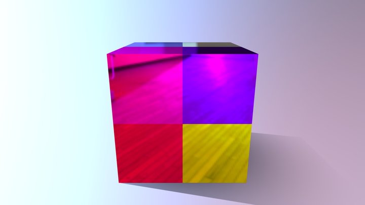 Multi- Colored Jelly 3D Model