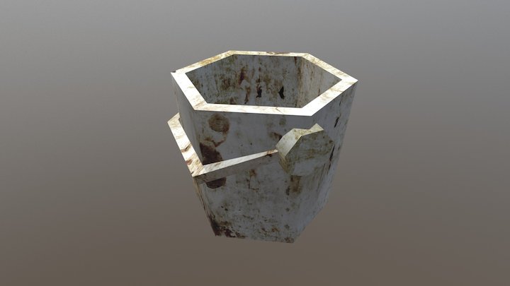 水桶 3D Model