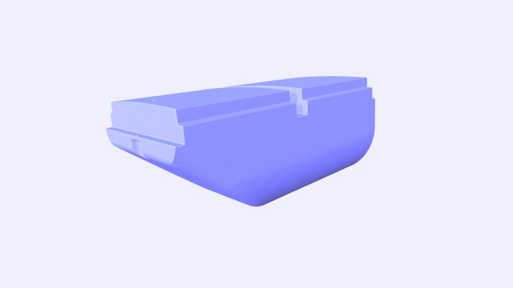 Ponton Schwimmkörper  Typ144 Easy Big-S 3D Model