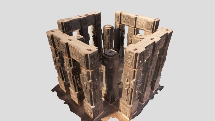 Chronicle of Georgia - საქართველოს მატიანე 3D Model