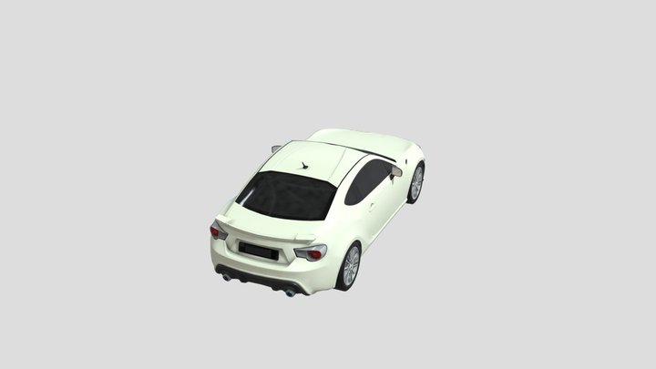 Modified Car 3D Model