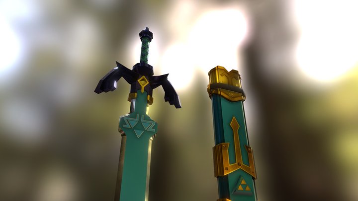 Master Sword 3D Model
