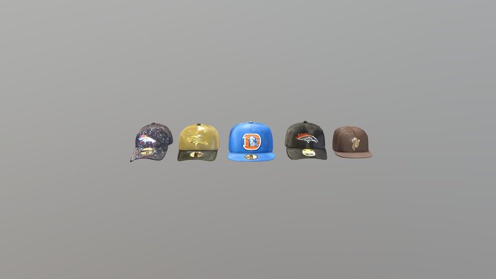 Broncos Lids – Free 3D Model STL