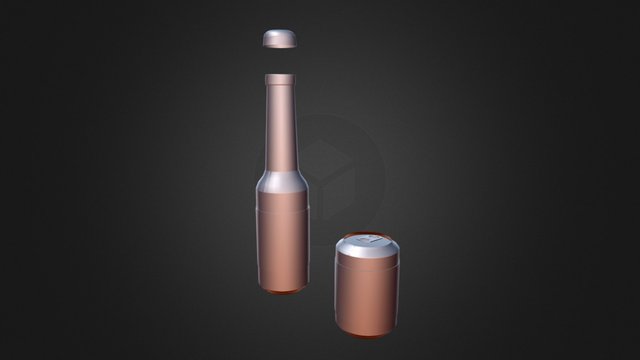Personalized Pop Cans 3D Model