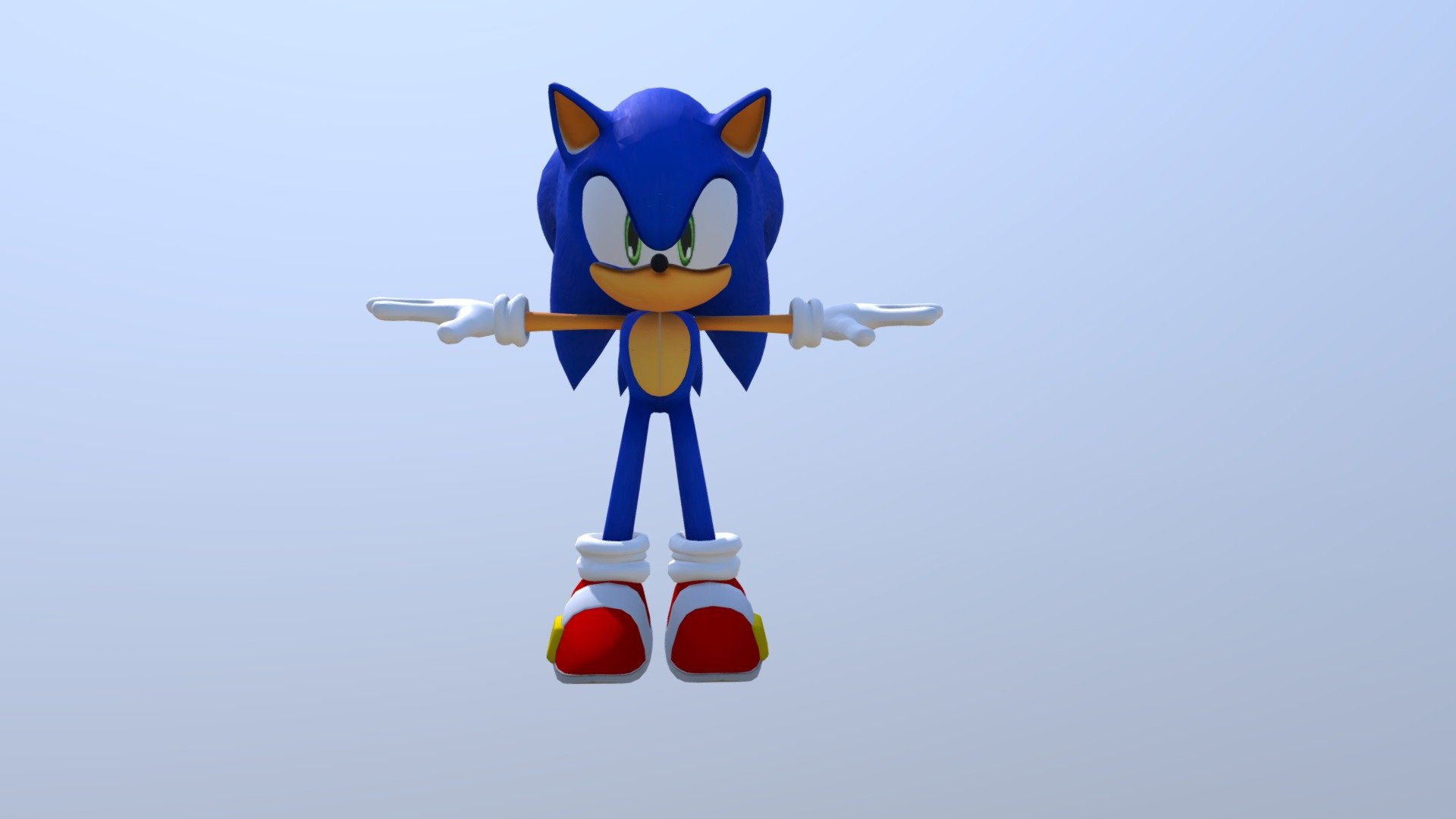 Introducir 82+ imagen sonic modelo 3d