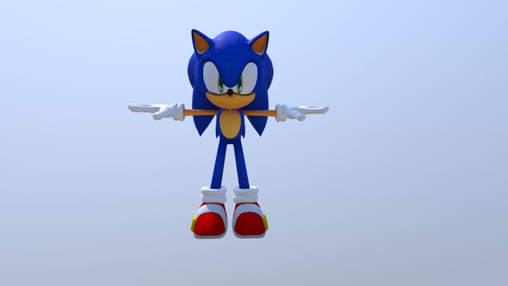 Sonic The Hedgehog 4 Episode 2 3D Model