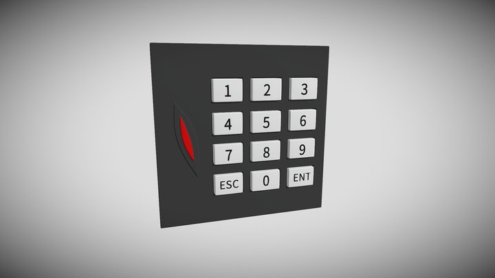 Access control 3D Model