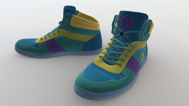 Millennial Pastel 3D Model