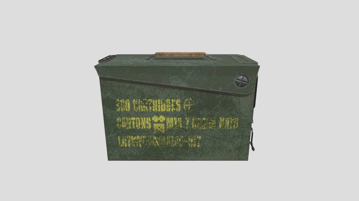 Ammunition Box Model 3D Model
