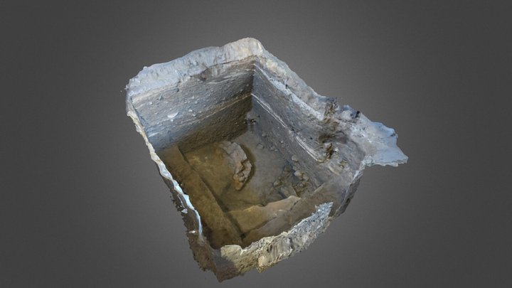 Sondagem arqueológica 3D Model