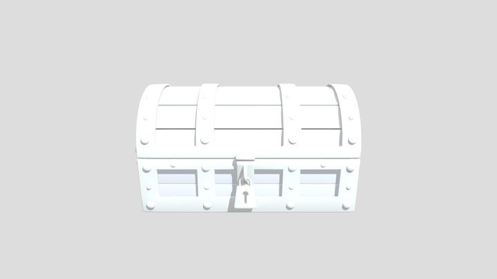 Pirate Chest Done 3D Model