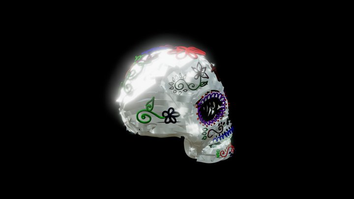 sugar skull 3D Model