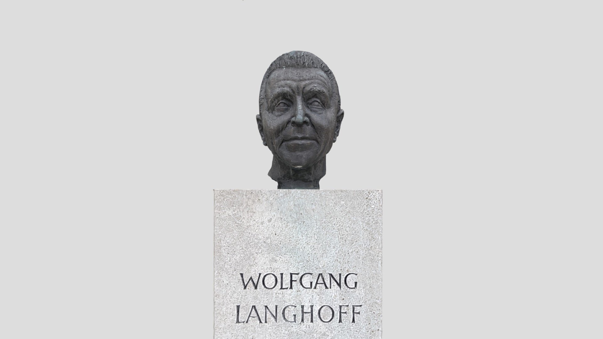 Wolfgang Langhoff Bust