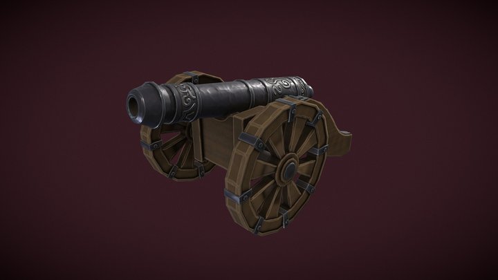 Cannon 3D Model