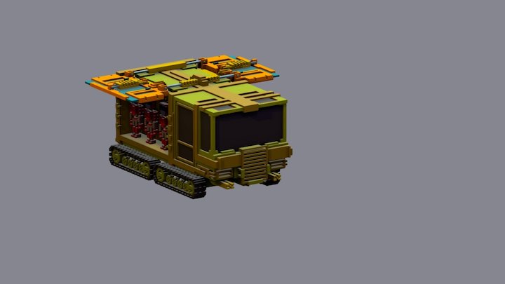Transport vehicle 3D Model
