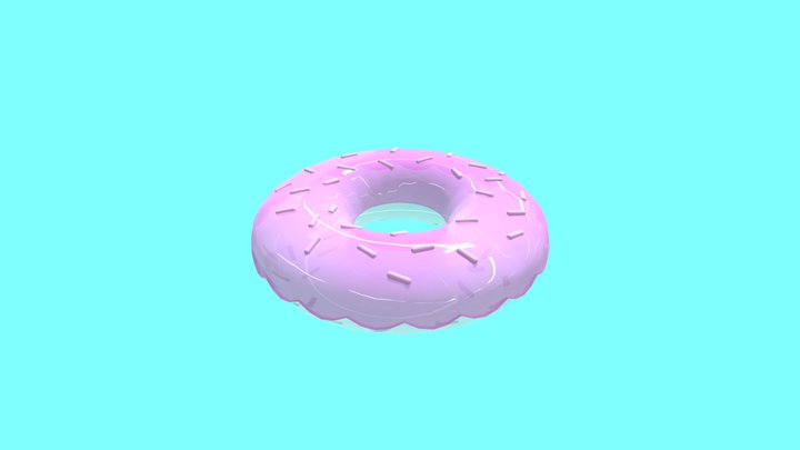Doughnut Inflatable V2 3D Model