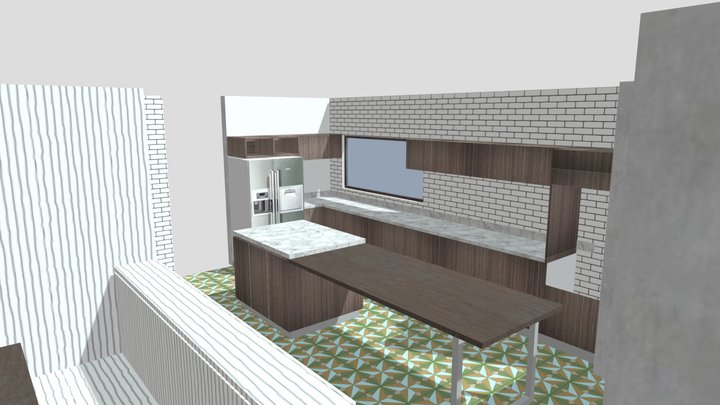 Cocina Final 3D Model