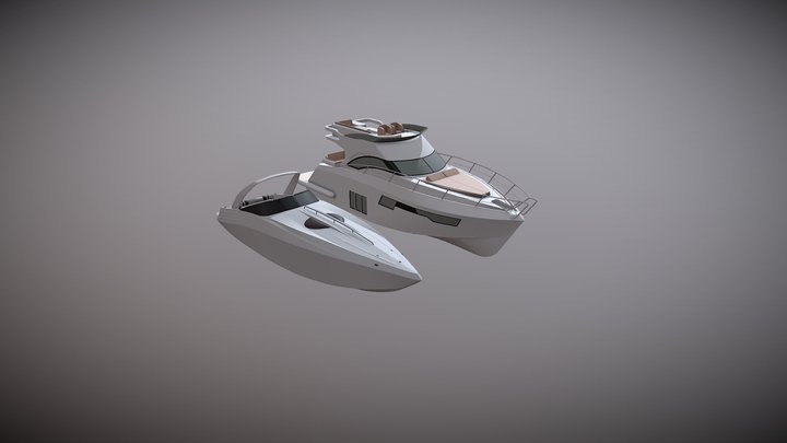 Realistic Boat Pack 2 | Game Ready HQ 3D Models 3D Model