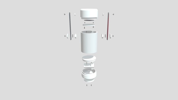 LIT-little lamp 2 3D Model