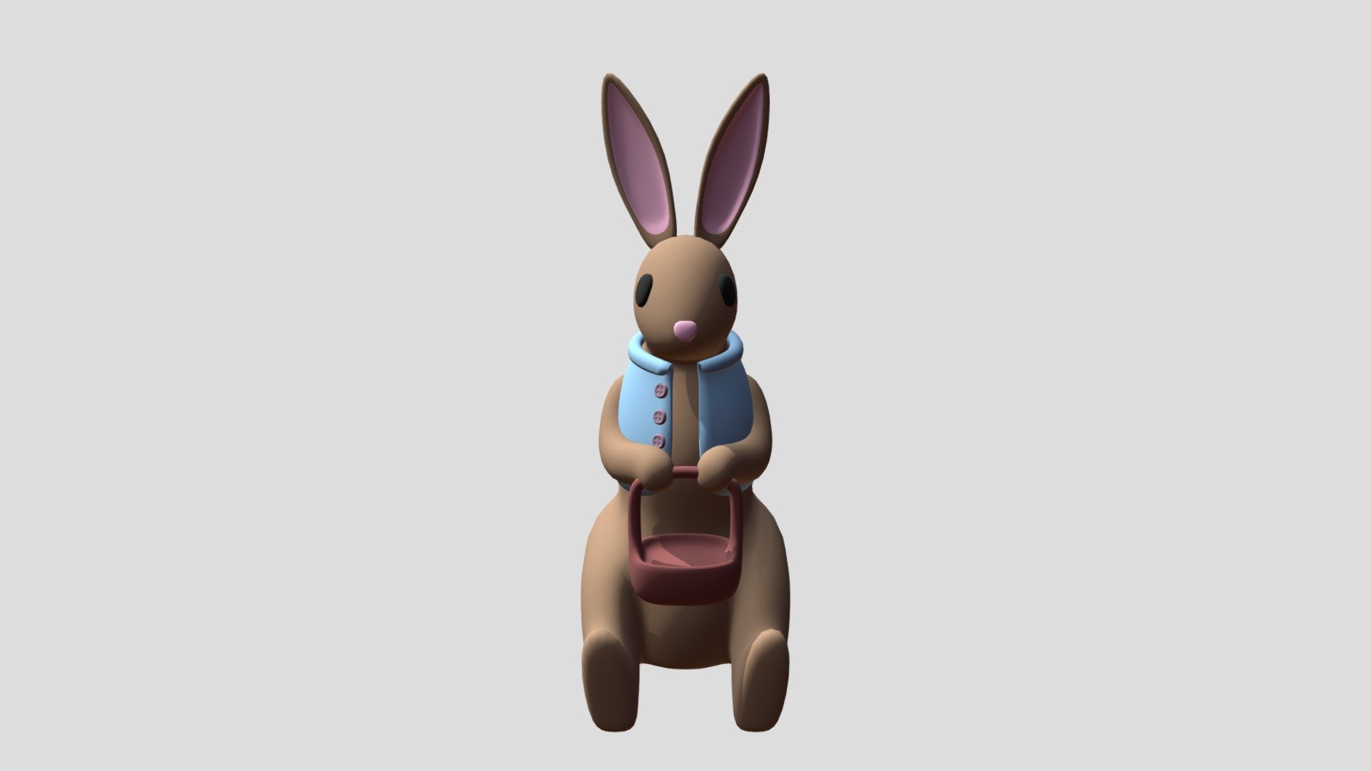 Easter bunny plush