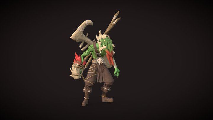 Bone Cultist - Labros Tribute 3D Model