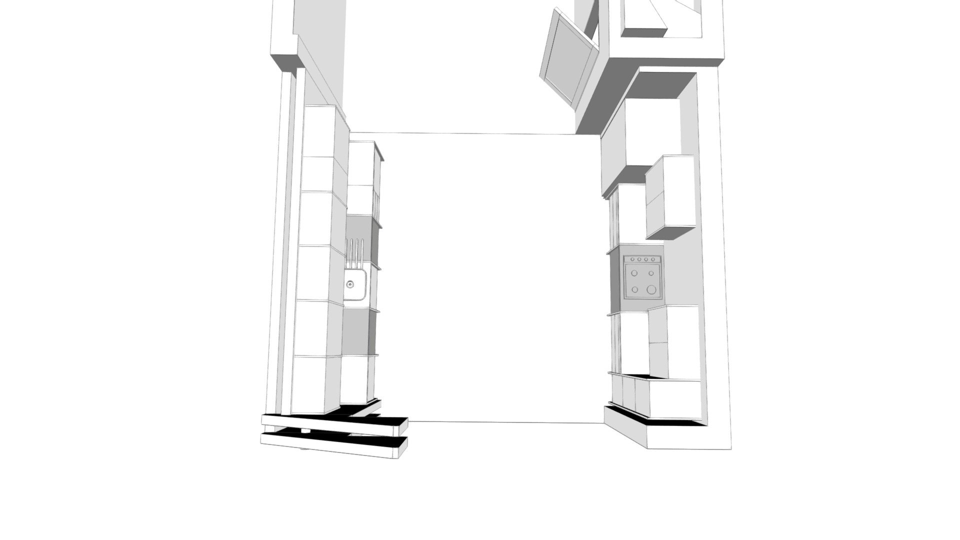 kitchen layout 2