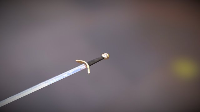 Templar Sword pbr 3D Model