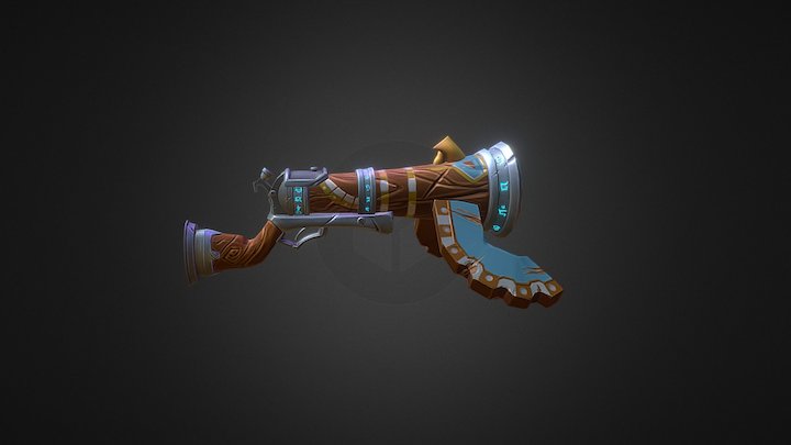 The Arcane BoomStick 3D Model