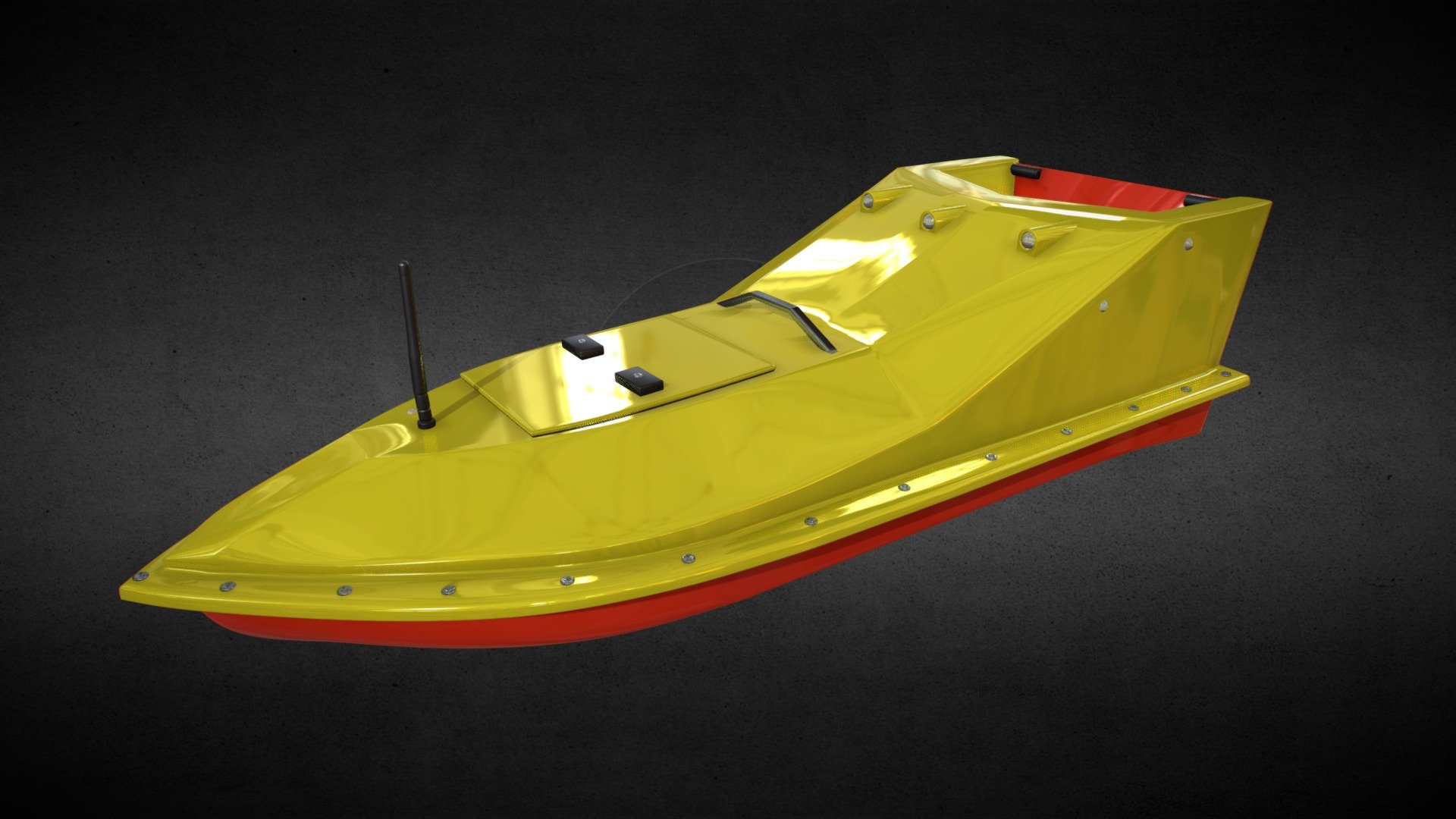 Fishing boat for bait - Download Free 3D model by Stanislav Kyrychenko  (@stasik12) [e90faa7]