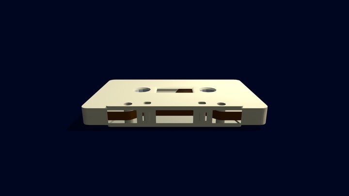 Cassette Tape 2 3D Model